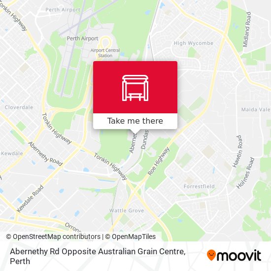 Abernethy Rd Opposite Australian Grain Centre map