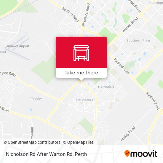 Nicholson Rd After Warton Rd map