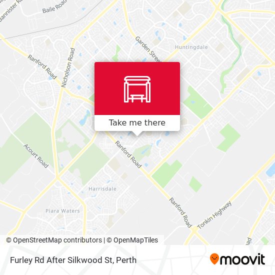 Furley Rd After Silkwood St map