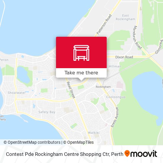 Contest Pde Rockingham Centre Shopping Ctr map