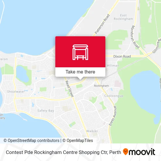 Mapa Contest Pde Rockingham Centre Shopping Ctr