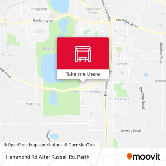 Hammond Rd After Russell Rd map