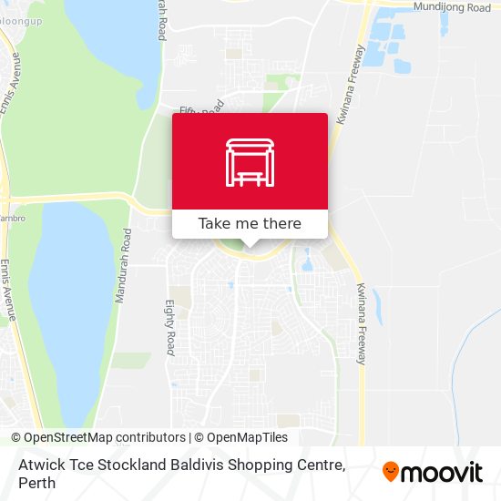 Atwick Tce Stockland Baldivis Shopping Centre map