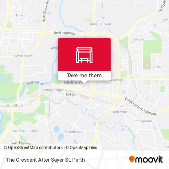 The Crescent   After Sayer St map