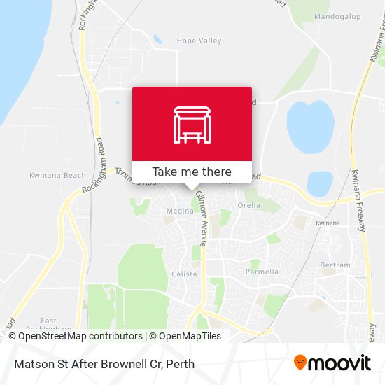 Matson St After Brownell Cr map