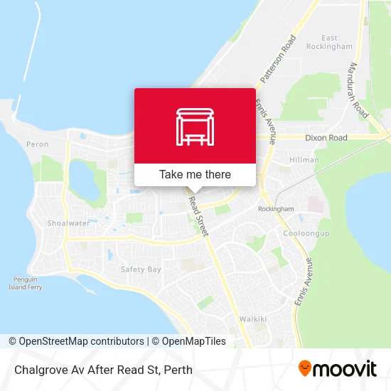 Mapa Chalgrove Av After Read St