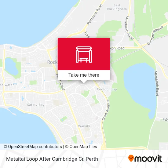 Mapa Mataitai Loop After Cambridge Cr