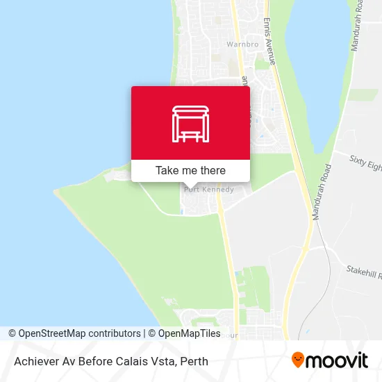 Mapa Achiever Av Before Calais Vsta