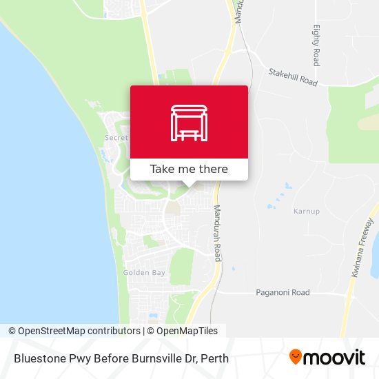 Bluestone Pwy Before Burnsville Dr map