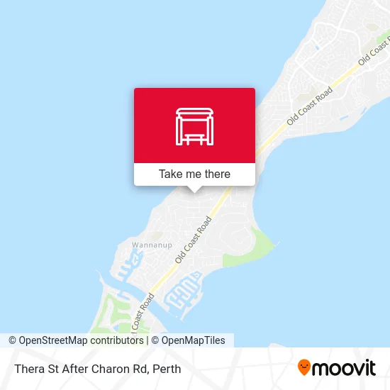 Mapa Thera St After Charon Rd