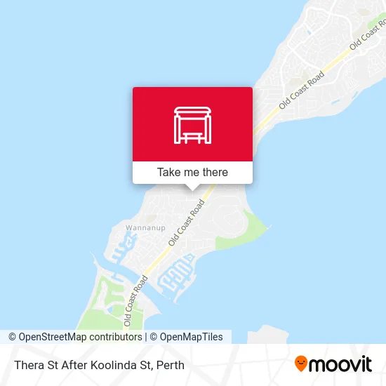 Mapa Thera St After Koolinda St