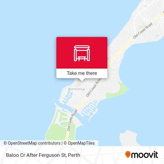 Mapa Baloo Cr After Ferguson St