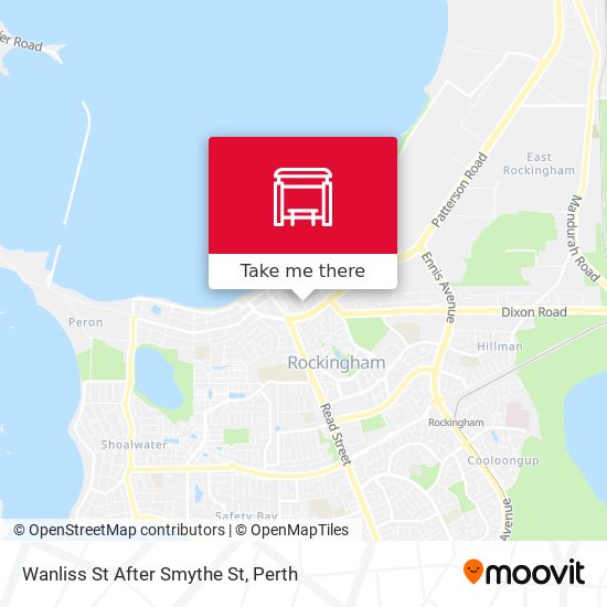 Wanliss St After Smythe St map