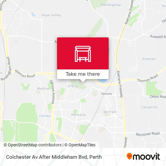 Colchester Av After Middleham Bvd map