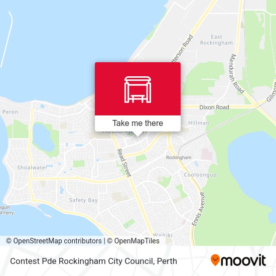 Contest Pde Rockingham City Council map