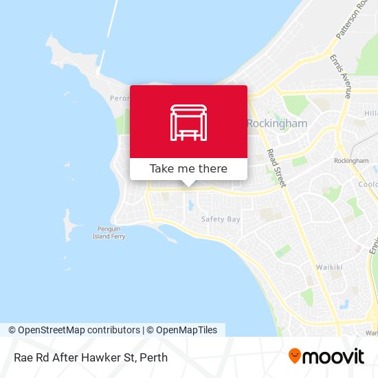 Rae Rd After Hawker St map