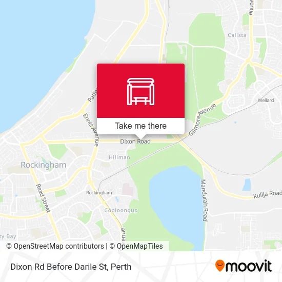 Mapa Dixon Rd Before Darile St