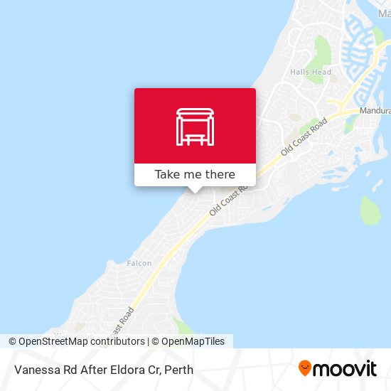 Vanessa Rd After Eldora Cr map
