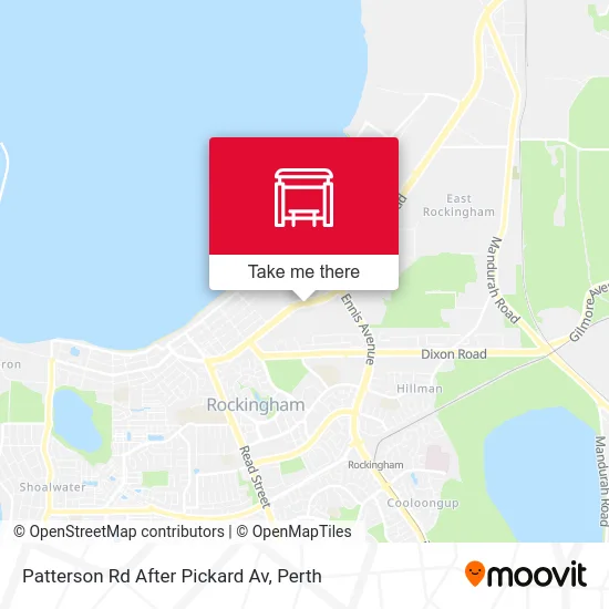 Mapa Patterson Rd After Pickard Av