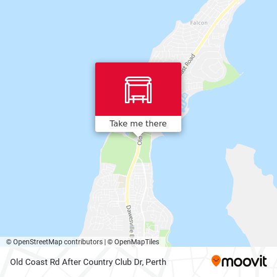 Old Coast Rd After Country Club Dr map