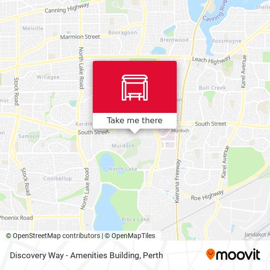 Discovery Way - Amenities Building map