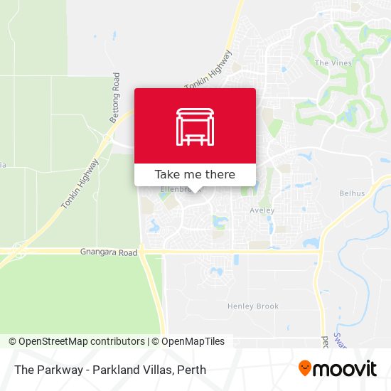 The Parkway   - Parkland Villas map