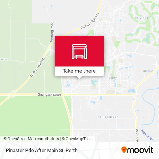 Pinaster Pde After Main St map
