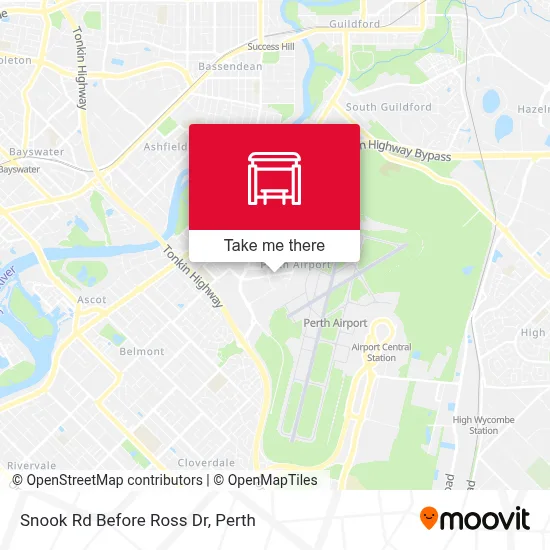 Mapa Snook Rd Before Ross Dr