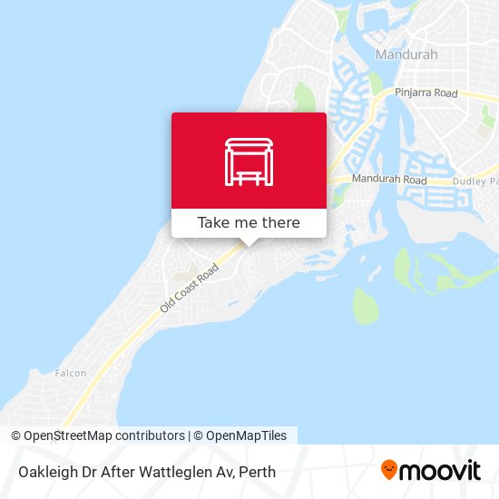 Oakleigh Dr After Wattleglen Av map