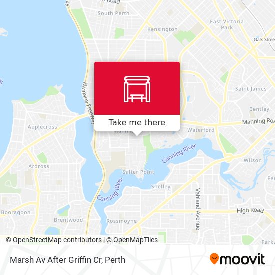 Marsh Av After Griffin Cr map