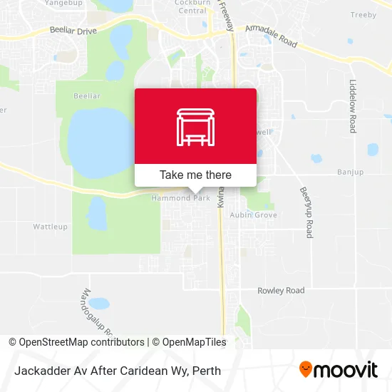 Mapa Jackadder Av After Caridean Wy