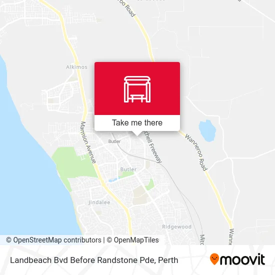 Mapa Landbeach Bvd Before Randstone Pde