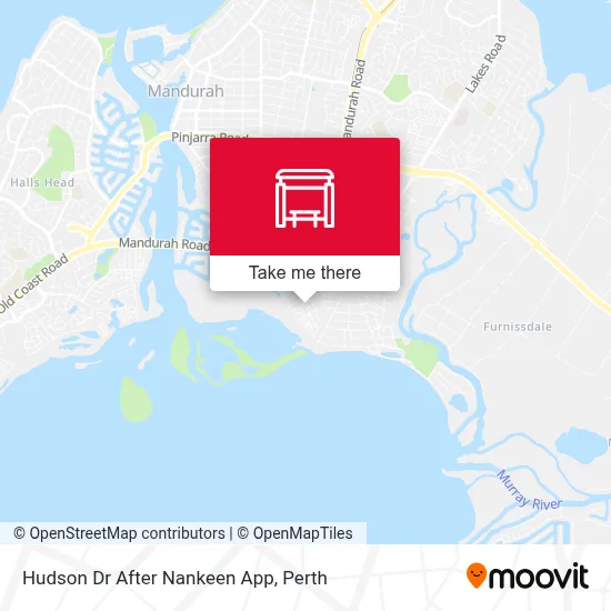 Mapa Hudson Dr After Nankeen App