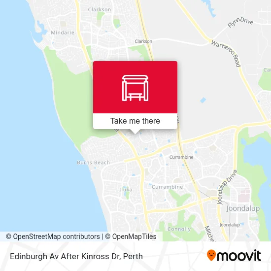 Mapa Edinburgh Av After Kinross Dr