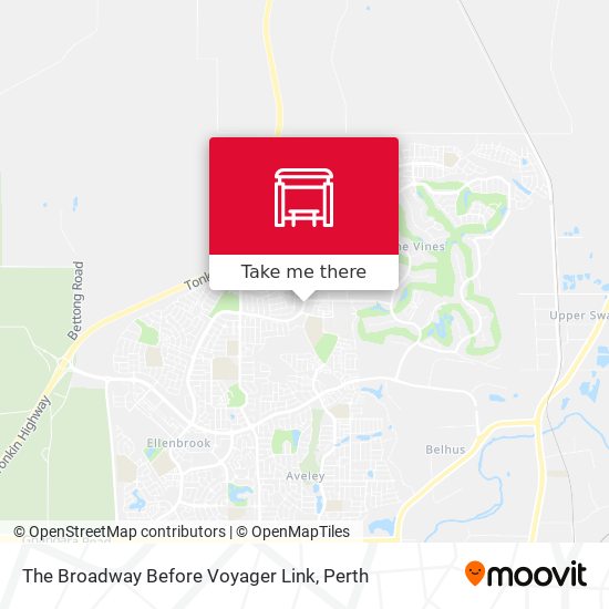 The Broadway  Before Voyager Link map