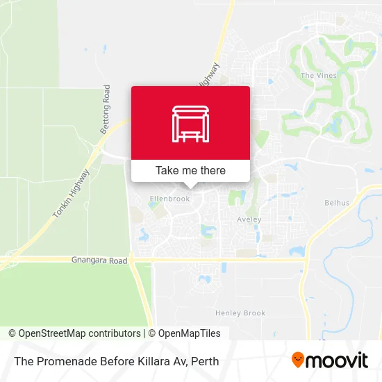 Mapa The Promenade   Before Killara Av