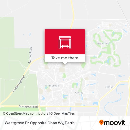 Westgrove Dr Opposite Oban Wy map