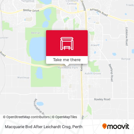 Macquarie Bvd After Leichardt Crsg map
