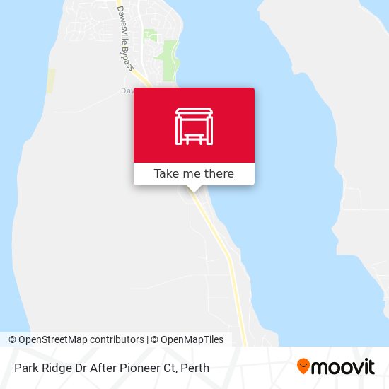 Park Ridge Dr After Pioneer Ct map