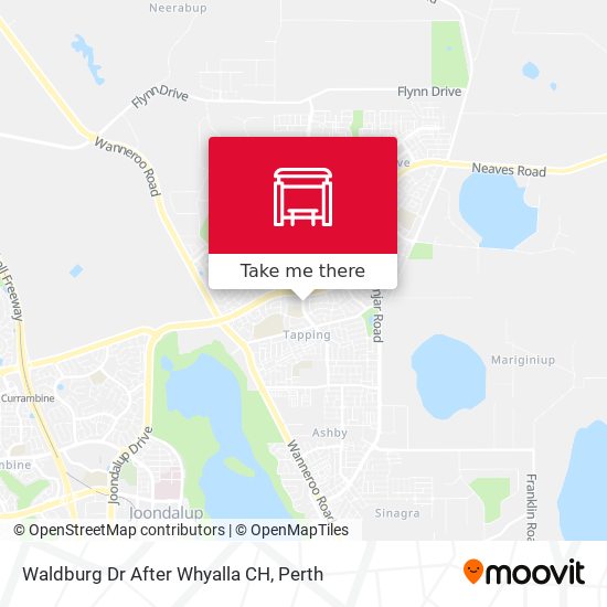 Waldburg Dr After Whyalla CH map