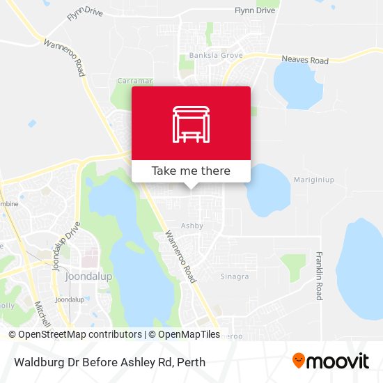 Waldburg Dr Before Ashley Rd map