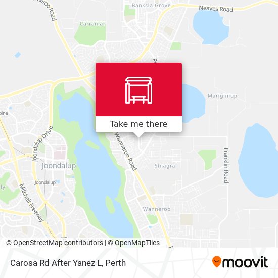 Carosa Rd After Yanez L map