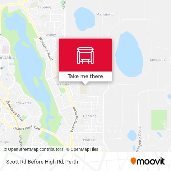 Scott Rd Before High Rd map