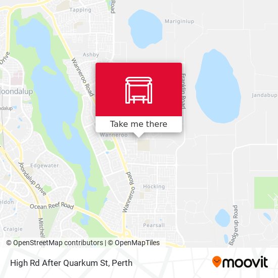 High Rd After Quarkum St map