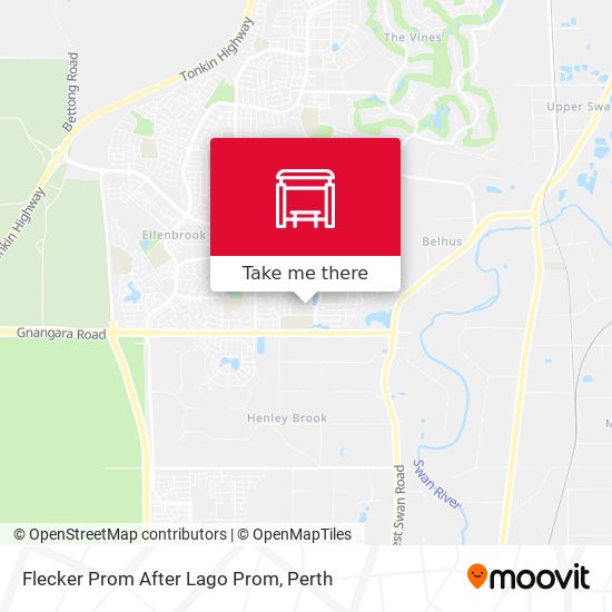 Flecker Prom After Lago Prom map