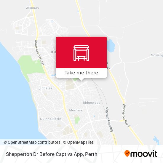 Shepperton Dr Before Captiva App map