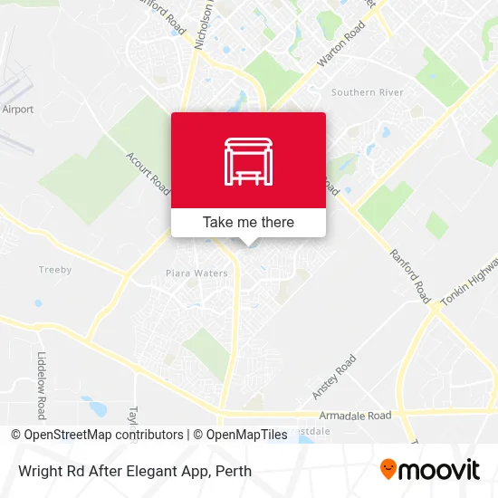 Mapa Wright Rd After Elegant App