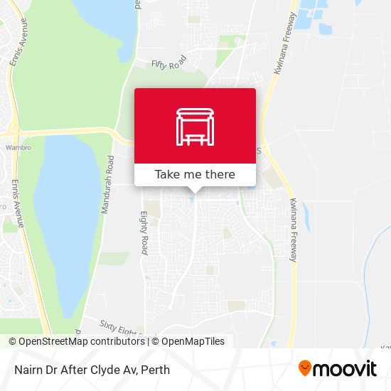Nairn Dr After Clyde Av map