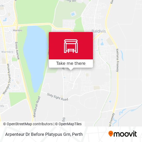 Arpenteur Dr Before Platypus Grn map