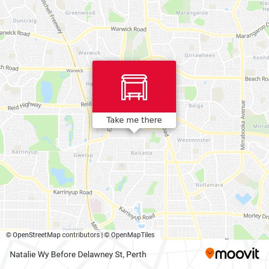 Natalie Wy Before Delawney St map